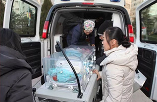 雅安妇婴监护型护送